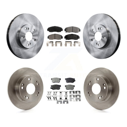 [Avant + Arrière] Kit de Disque et plaquette (céramique) de frein pour Honda Accord Acura TSX K8T-101155