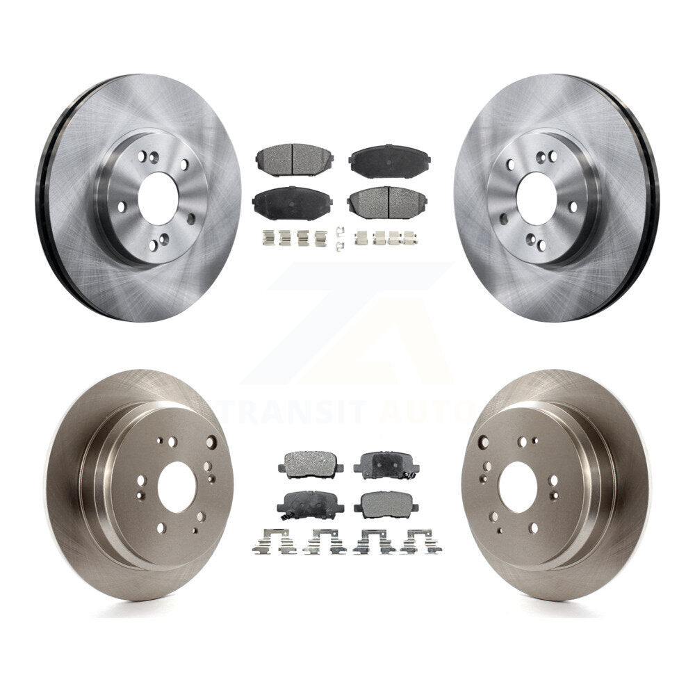 [Avant + Arrière] Kit de Disque et plaquette (céramique) de frein pour 2002-2004 Honda Odyssey K8T-101159