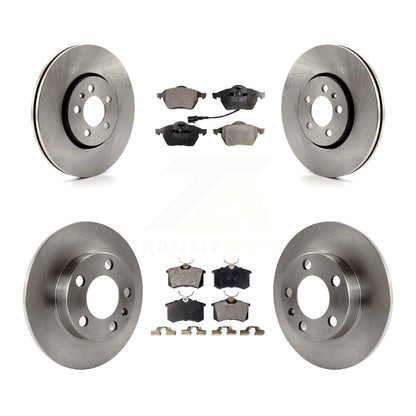 [Avant + Arrière] Kit de Disque et plaquette (céramique) de frein pour Volkswagen Beetle Jetta Golf K8T-101162