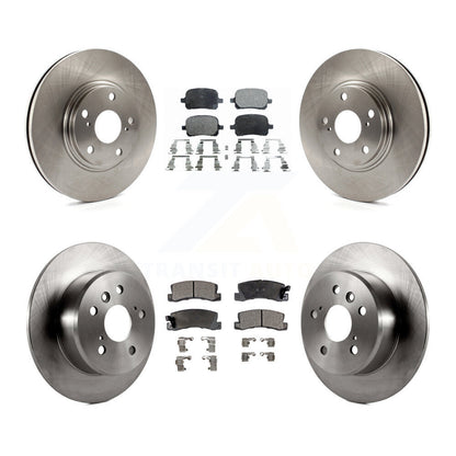 [Avant + Arrière] Kit de Disque et plaquette (céramique) de frein pour 1999-2001 Lexus RX300 FWD K8T-101165