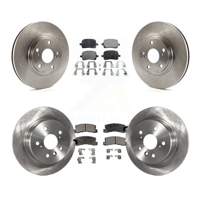 [Avant + Arrière] Kit de Disque et plaquette (céramique) de frein pour 1999-2001 Lexus RX300 AWD K8T-101166