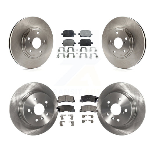 [Avant + Arrière] Kit de Disque et plaquette (céramique) de frein pour 1999-2001 Lexus RX300 AWD K8T-101166