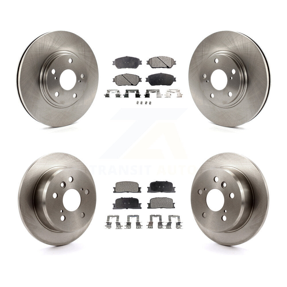 [Avant + Arrière] Kit de Disque et plaquette (céramique) de frein pour 2004-2006 Lexus ES330 K8T-101167