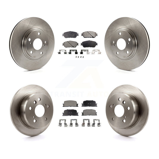 [Avant + Arrière] Kit de Disque et plaquette (céramique) de frein pour 2004-2006 Lexus ES330 K8T-101167