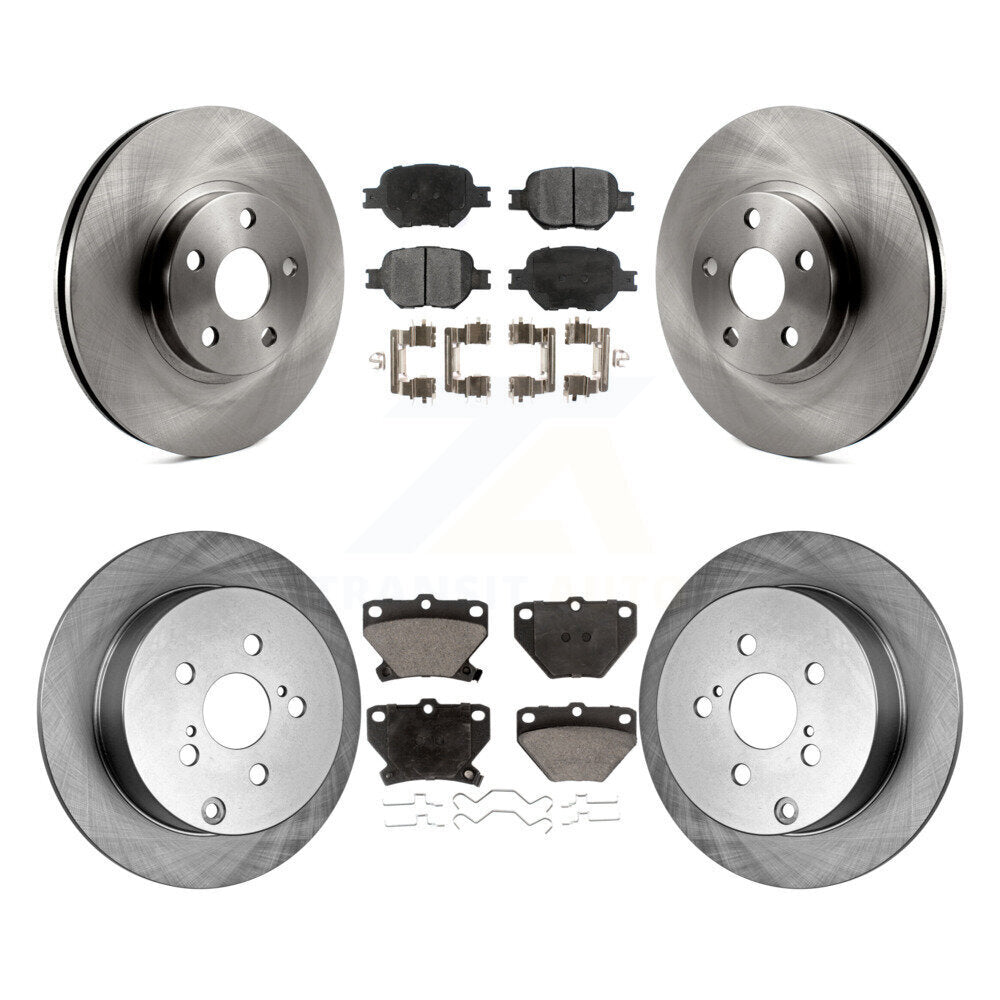 [Avant + Arrière] Kit de Disque et plaquette (céramique) de frein pour Toyota Celica K8T-101169