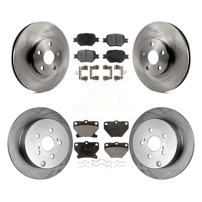 [Avant + Arrière] Kit de Disque et plaquette (céramique) de frein pour Toyota Celica K8T-101169