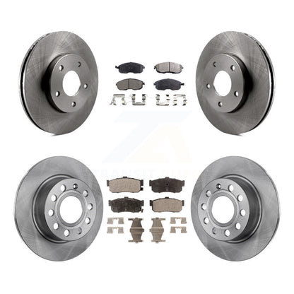 [Avant + Arrière] Kit de Disque et plaquette (céramique) de frein pour Nissan Maxima Infiniti I30 INFINITI K8T-101172