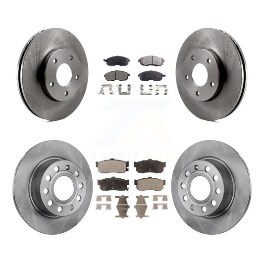 [Avant + Arrière] Kit de Disque et plaquette (céramique) de frein pour Nissan Maxima Infiniti I30 INFINITI K8T-101172
