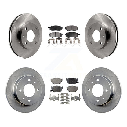 [Avant + Arrière] Kit de Disque et plaquette (céramique) de frein pour Hyundai Elantra Tiburon K8T-101174