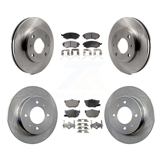 [Avant + Arrière] Kit de Disque et plaquette (céramique) de frein pour Hyundai Elantra Tiburon K8T-101174