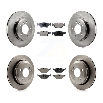 [Avant + Arrière] Kit de Disque et plaquette (céramique) de frein pour 2001-2005 BMW 325xi K8T-101189