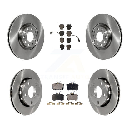 [Avant + Arrière] Kit de Disque et plaquette (céramique) de frein pour 2000-2001 Audi S4 K8T-101195