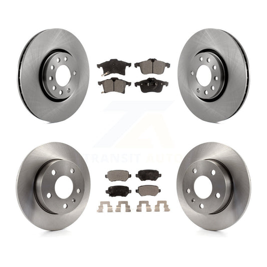 [Avant + Arrière] Kit de Disque et plaquette (céramique) de frein pour 2008-2009 Saturn Astra K8T-101198