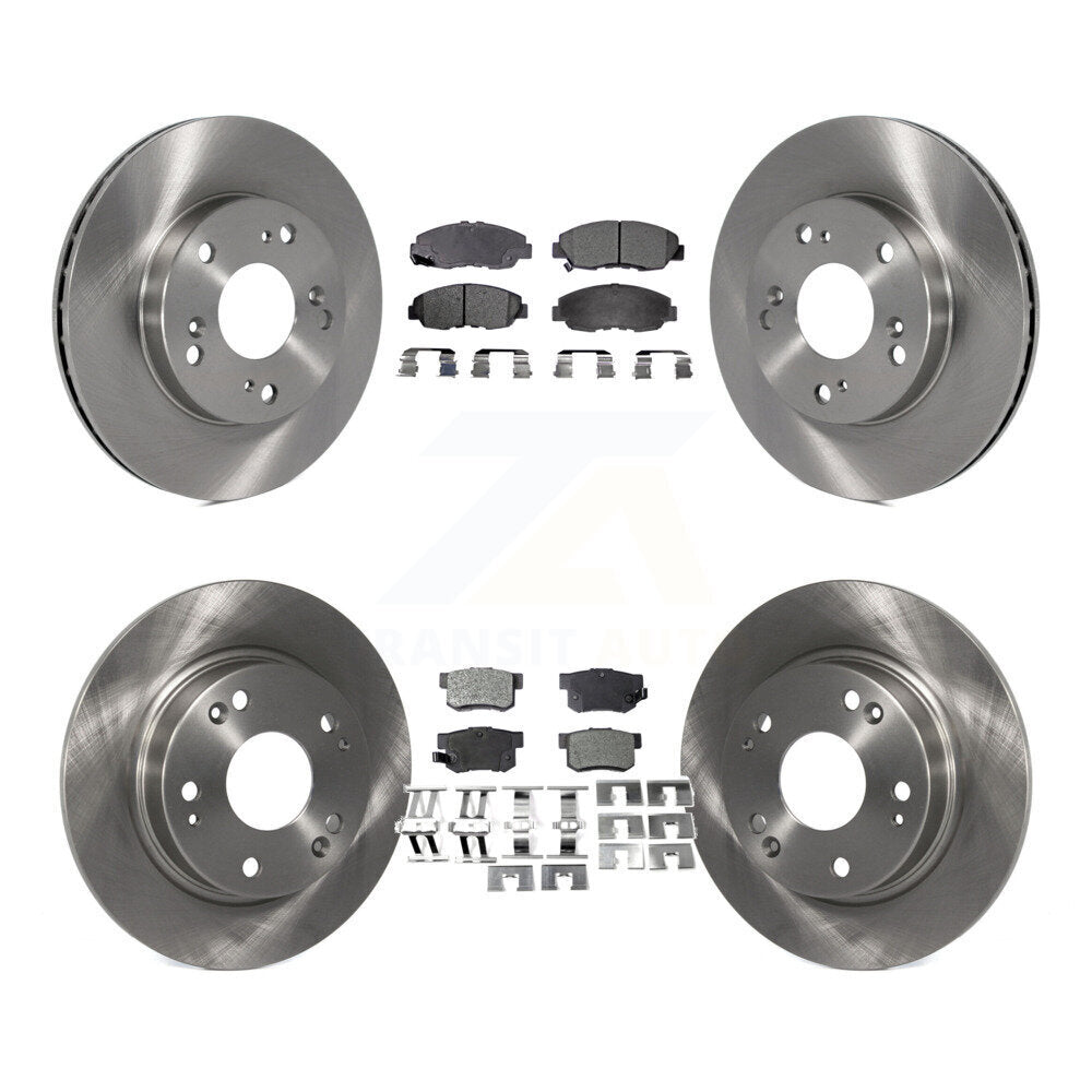 [Avant + Arrière] Kit de Disque et plaquette (céramique) de frein pour Honda Civic K8T-101200
