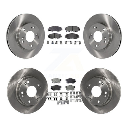 [Avant + Arrière] Kit de Disque et plaquette (céramique) de frein pour Honda Civic K8T-101200