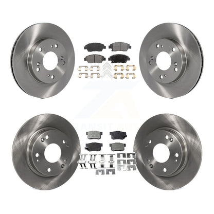 [Avant + Arrière] Kit de Disque et plaquette (céramique) de frein pour Honda Civic K8T-101202