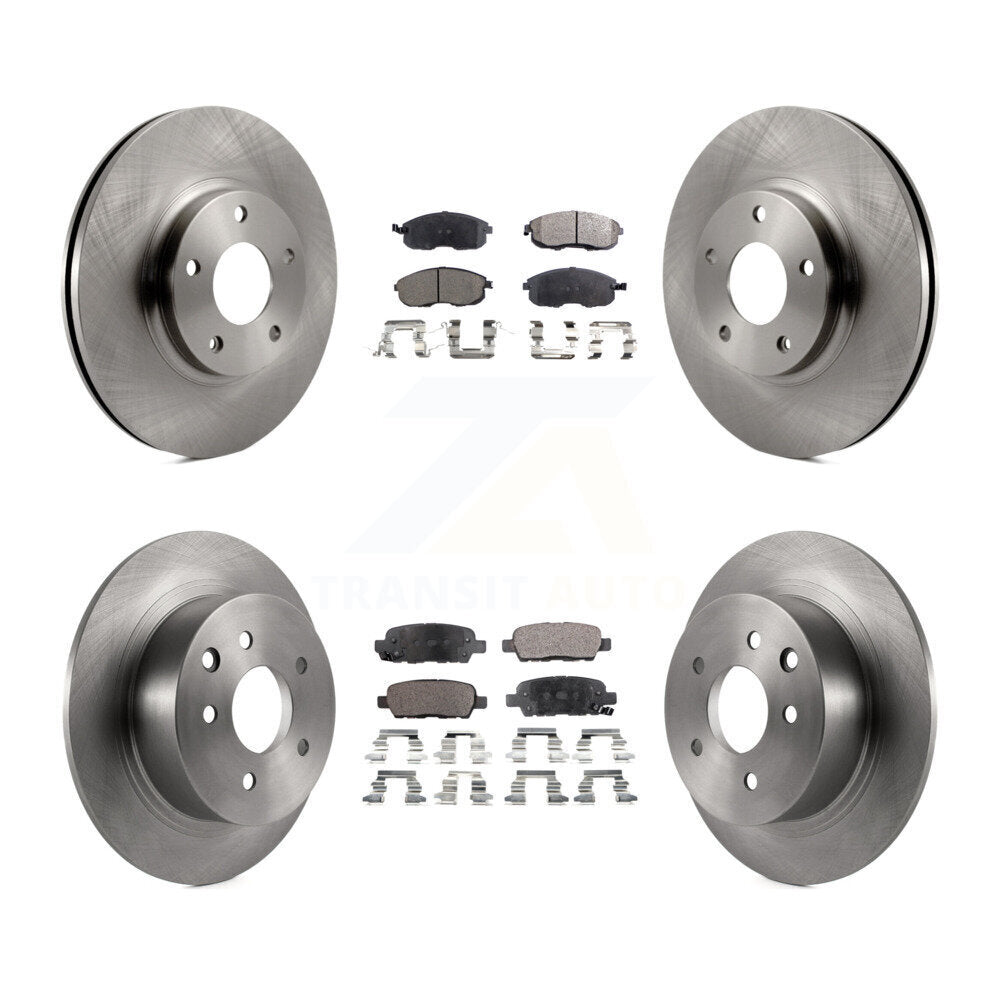 [Avant + Arrière] Kit de Disque et plaquette (céramique) de frein pour Nissan Altima K8T-101207