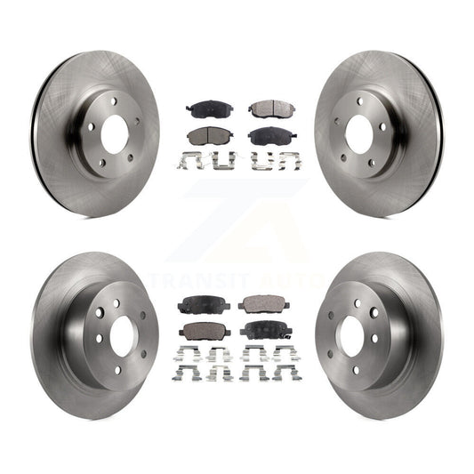 [Avant + Arrière] Kit de Disque et plaquette (céramique) de frein pour Nissan Altima K8T-101207