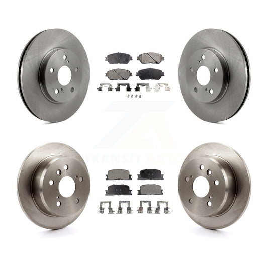 [Avant + Arrière] Kit de Disque et plaquette (céramique) de frein pour Toyota Camry Lexus ES300 K8T-101209