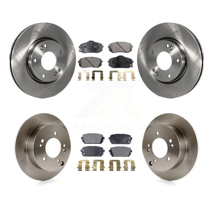 [Avant + Arrière] Kit de Disque et plaquette (céramique) de frein pour 2010-2012 Kia Rondo K8T-101211