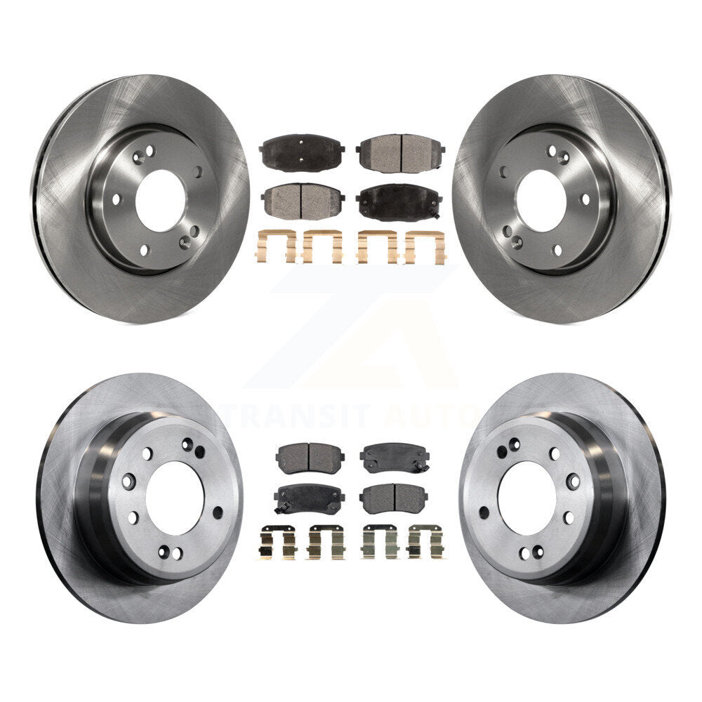[Avant + Arrière] Kit de Disque et plaquette (céramique) de frein pour Hyundai Elantra K8T-101212
