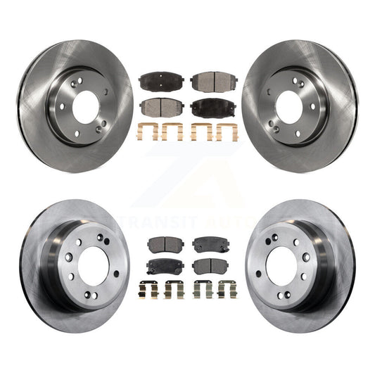 [Avant + Arrière] Kit de Disque et plaquette (céramique) de frein pour Hyundai Elantra K8T-101212
