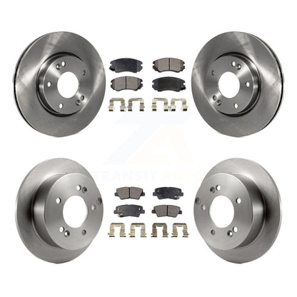 [Avant + Arrière] Kit de Disque et plaquette (céramique) de frein pour Hyundai Sonata 2.4L K8T-101216
