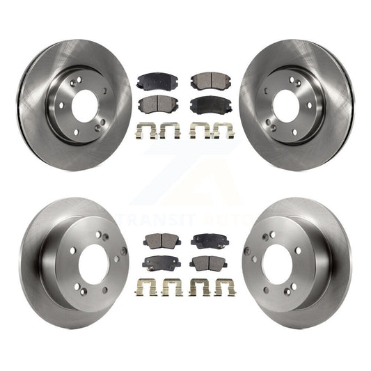 [Avant + Arrière] Kit de Disque et plaquette (céramique) de frein pour Hyundai Sonata 2.4L K8T-101216