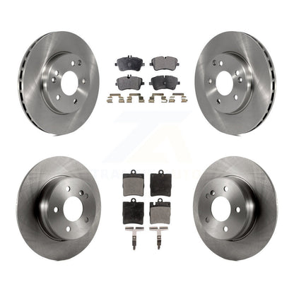[Avant + Arrière] Kit de Disque et plaquette (céramique) de frein pour 2003-2005 Mercedes-Benz C240 Wagon avec RWD K8T-101224