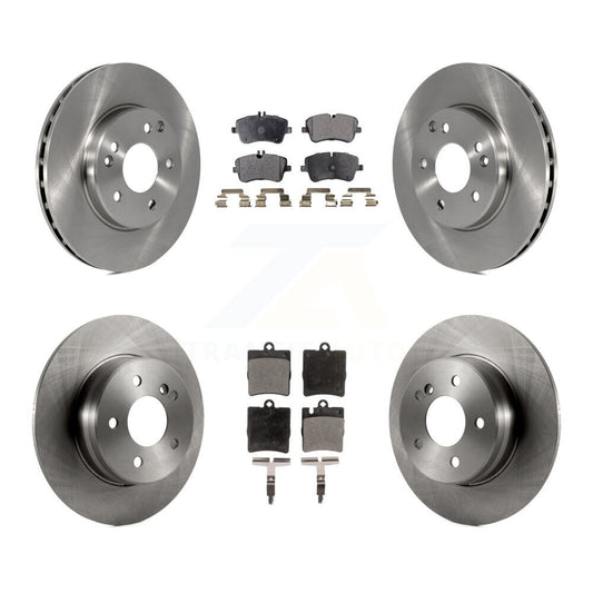 [Avant + Arrière] Kit de Disque et plaquette (céramique) de frein pour 2003-2005 Mercedes-Benz C240 Wagon avec RWD K8T-101224