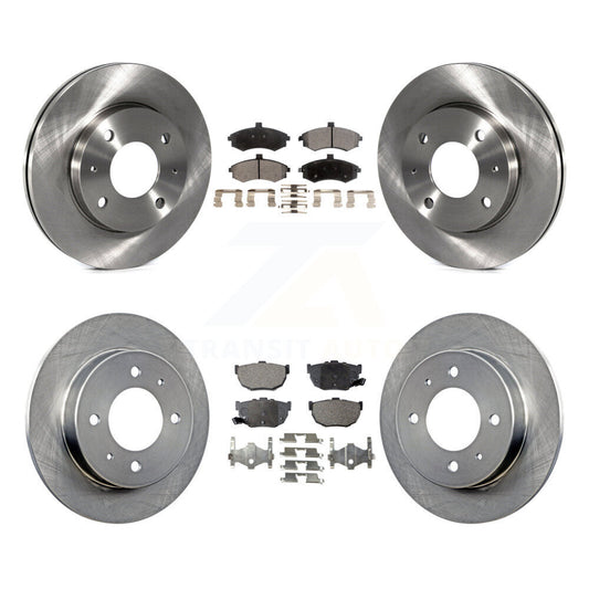 [Avant + Arrière] Kit de Disque et plaquette (céramique) de frein pour Hyundai Elantra rear brakes K8T-101228