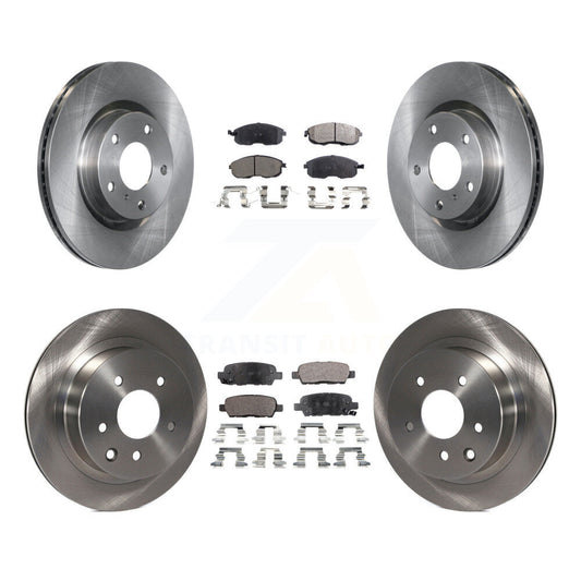 [Avant + Arrière] Kit de Disque et plaquette (céramique) de frein pour Infiniti G35 Nissan 350Z INFINITI K8T-101229