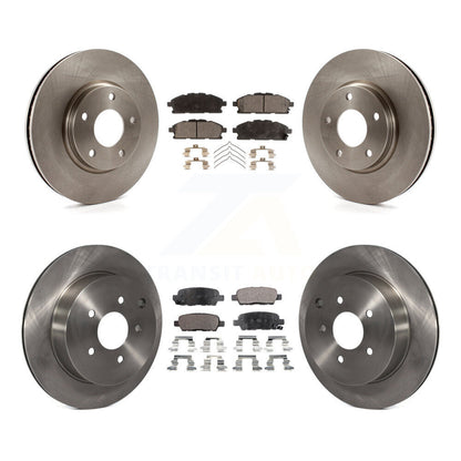 [Avant + Arrière] Kit de Disque et plaquette (céramique) de frein pour 2011-2017 Nissan Quest K8T-101230