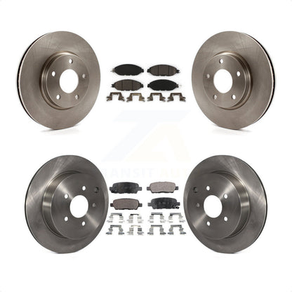 [Avant + Arrière] Kit de Disque et plaquette (céramique) de frein pour 2016 Nissan Pathfinder From 11 15 K8T-101231 par Transit Auto