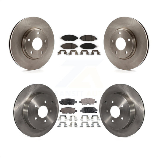 [Avant + Arrière] Kit de Disque et plaquette (céramique) de frein pour 2016 Nissan Pathfinder From 11 15 K8T-101231 par Transit Auto