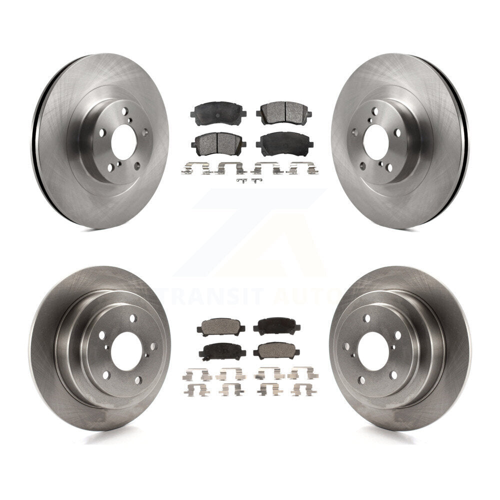 [Avant + Arrière] Kit de Disque et plaquette (céramique) de frein pour Subaru Impreza WRX K8T-101241