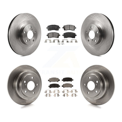 [Avant + Arrière] Kit de Disque et plaquette (céramique) de frein pour Subaru Impreza WRX K8T-101241