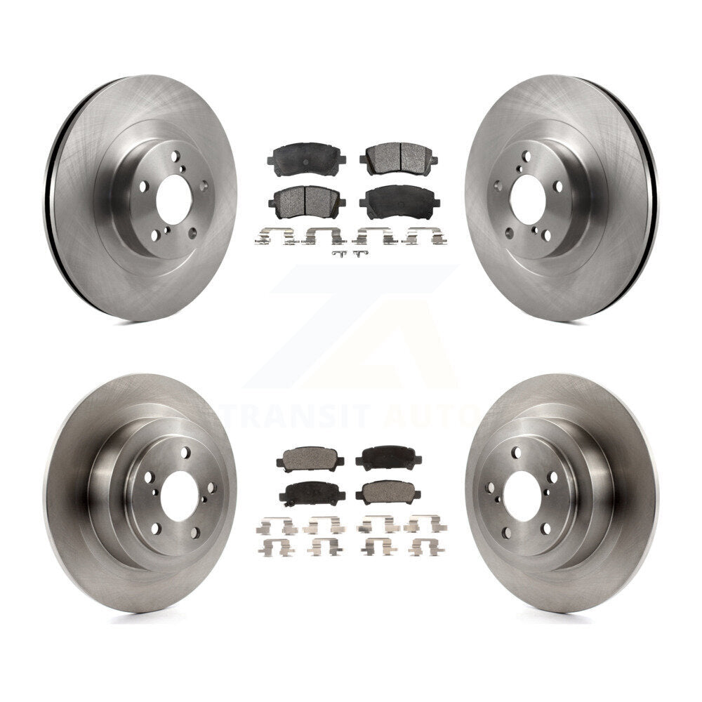 [Avant + Arrière] Kit de Disque et plaquette (céramique) de frein pour Subaru Outback Legacy K8T-101242