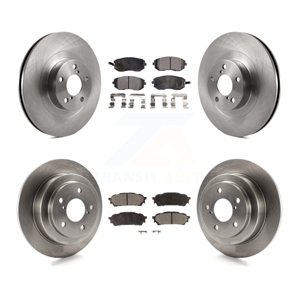 [Avant + Arrière] Kit de Disque et plaquette (céramique) de frein pour Subaru Forester Impreza Saab 9-2X K8T-101243
