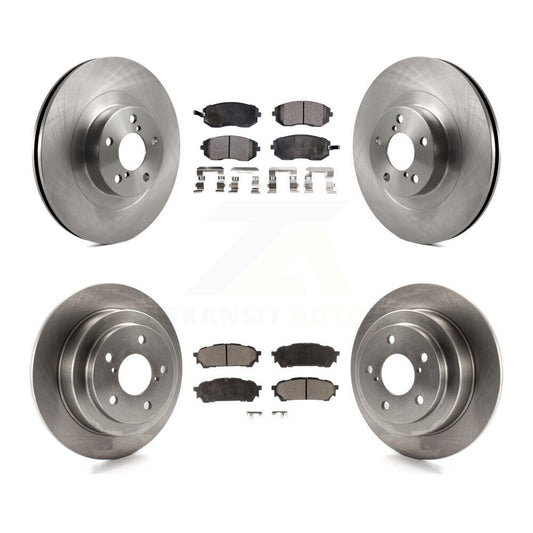 [Avant + Arrière] Kit de Disque et plaquette (céramique) de frein pour Subaru Forester Impreza Saab 9-2X K8T-101243