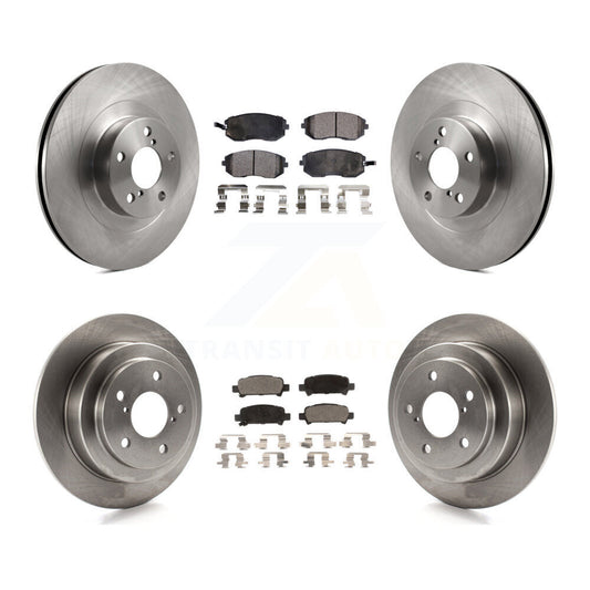 [Avant + Arrière] Kit de Disque et plaquette (céramique) de frein pour 2003 Subaru Forester Impreza K8T-101244