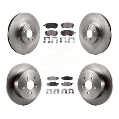 [Avant + Arrière] Kit de Disque et plaquette (céramique) de frein pour 2005 Subaru Outback Legacy K8T-101246