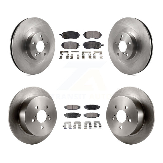 [Avant + Arrière] Kit de Disque et plaquette (céramique) de frein pour 2005 Subaru Outback Legacy K8T-101246