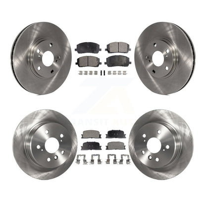 [Avant + Arrière] Kit de Disque et plaquette (céramique) de frein pour 2001-2003 Toyota Highlander AWD K8T-101249