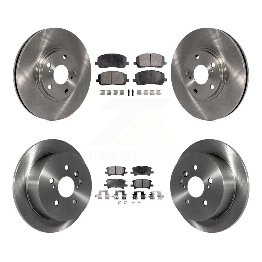 [Avant + Arrière] Kit de Disque et plaquette (céramique) de frein pour Toyota Highlander K8T-101250