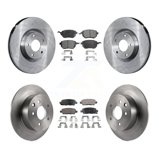 [Avant + Arrière] Kit de Disque et plaquette (céramique) de frein pour Nissan Altima Maxima K8T-101260