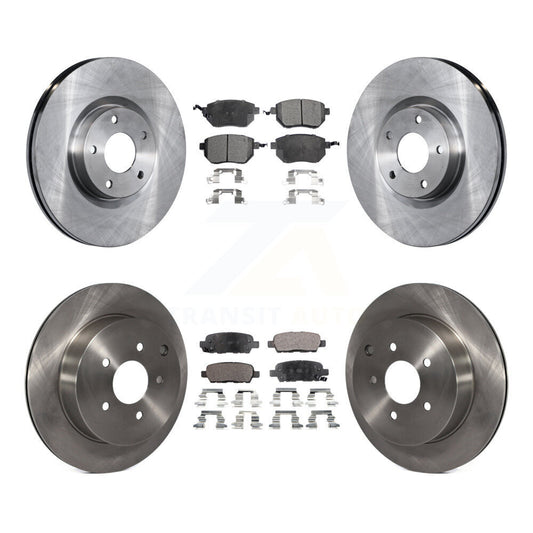 [Avant + Arrière] Kit de Disque et plaquette (céramique) de frein pour Nissan Murano Infiniti FX35 FX45 INFINITI K8T-101261