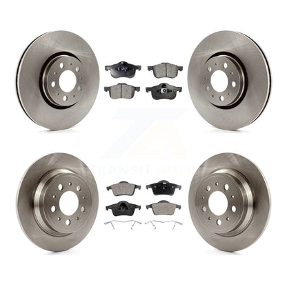 [Avant + Arrière] Kit de Disque et plaquette (céramique) de frein pour 2008 Volvo S60 avec 316mm Diameter Rotor K8T-101269