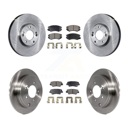 [Avant + Arrière] Kit de Disque et plaquette (céramique) de frein pour Kia Amanti Hyundai Azera K8T-101273