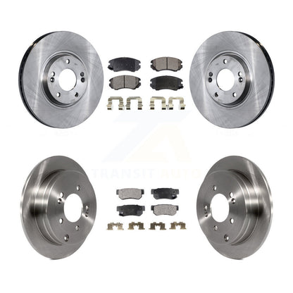[Avant + Arrière] Kit de Disque et plaquette (céramique) de frein pour 2006-2009 Hyundai Azera K8T-101274